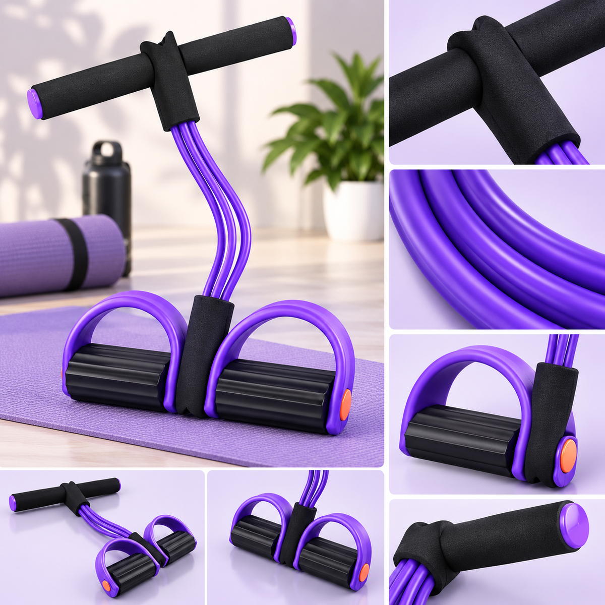 Multi-Function Tummy Trimmer – Resistance Band for Full Body Workout